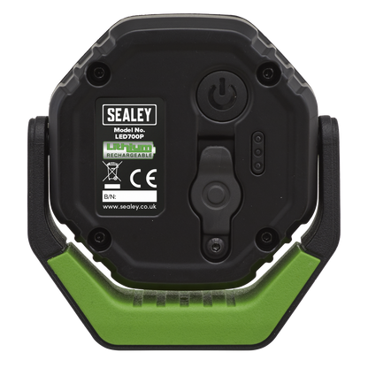 Rechargeable 360° Pocket Floodlight with Magnet 7W COB LED - Green