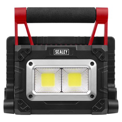 Rechargeable Solar Powered Portable Floodlight 15W COB LED