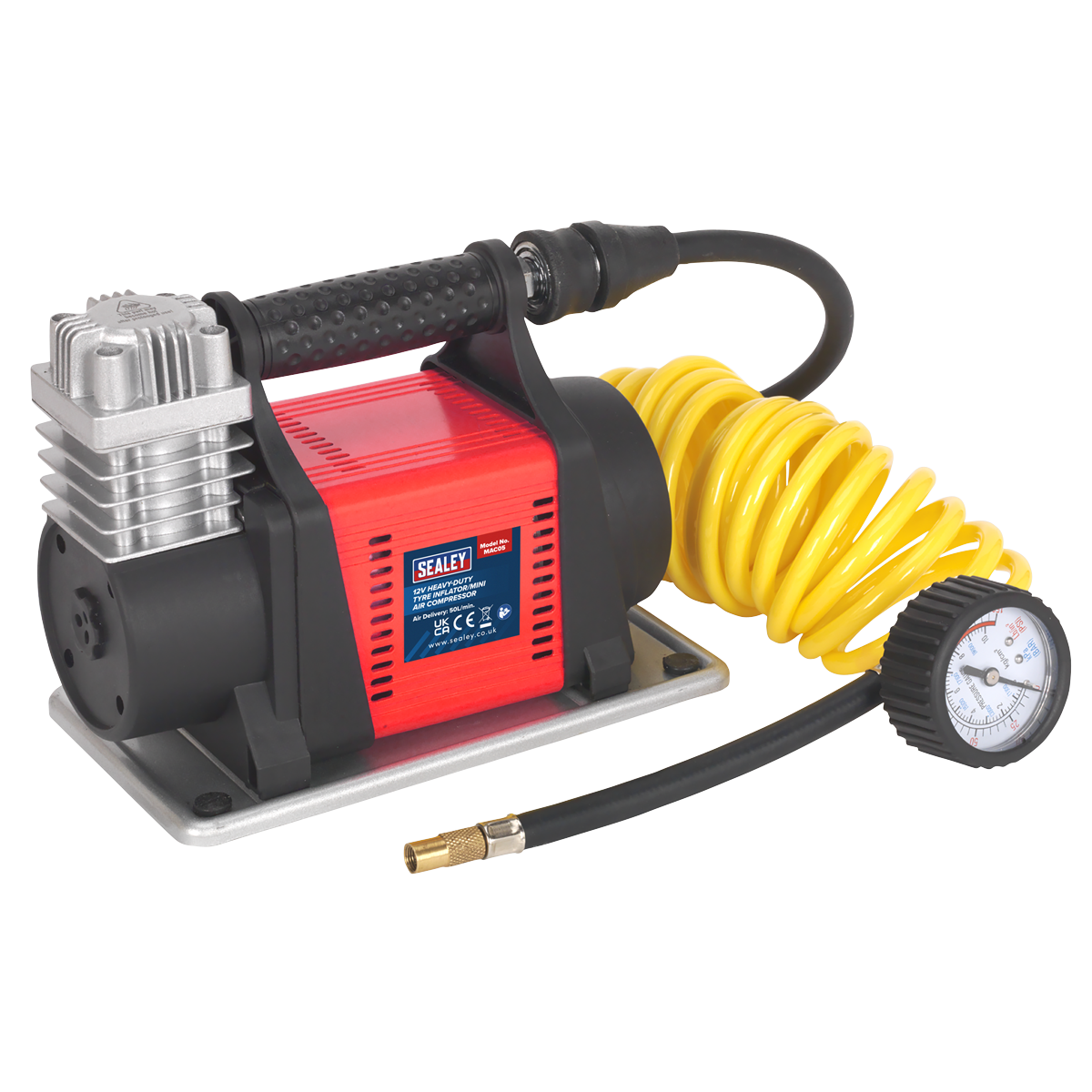 Heavy-Duty Tyre Inflator/Mini Air Compressor 12V