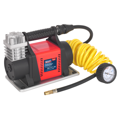 Heavy-Duty Tyre Inflator/Mini Air Compressor 12V