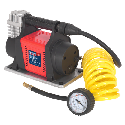 Heavy-Duty Tyre Inflator/Mini Air Compressor 12V