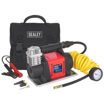 Heavy-Duty Tyre Inflator/Mini Air Compressor 12V