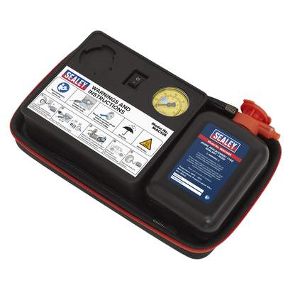 Tyre Inflator & Emergency Puncture Sealant Kit 12V