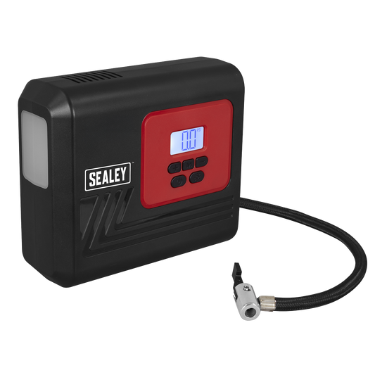 Tyre Inflator with Worklight 12V