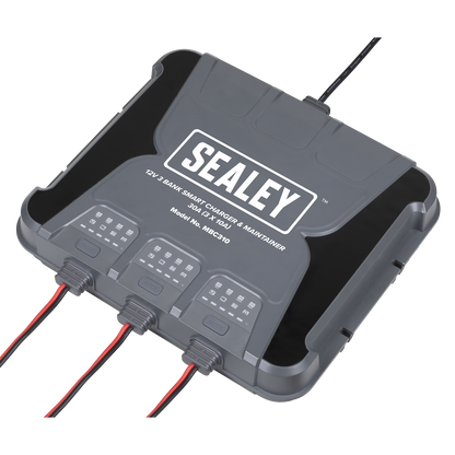 3 Bank 12V Smart Charger & Maintainer 30A (3 x 10A)