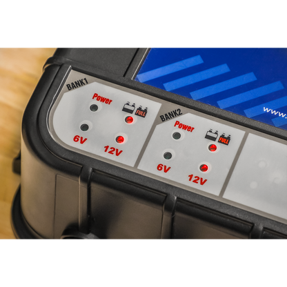 6/12V 4 Bank Auto Maintenance Charger 8A (4 x 2A)