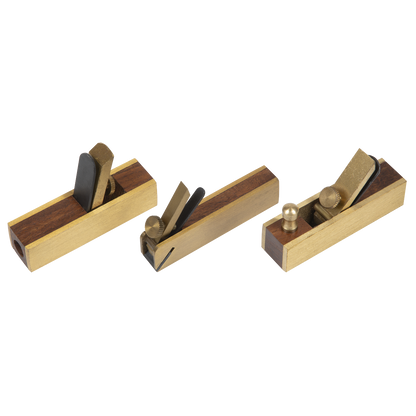 Mini Brass Plane Set 3pc