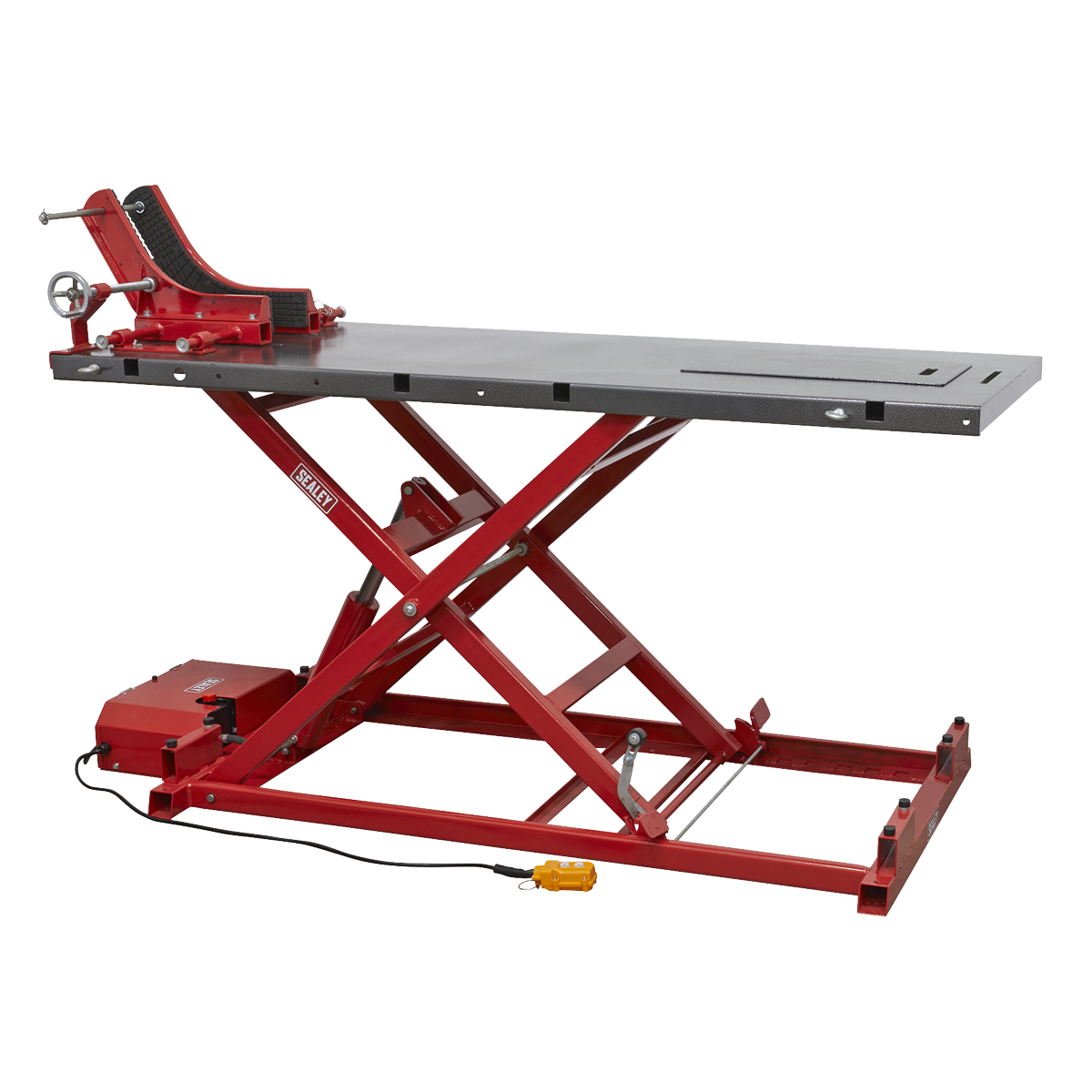 Heavy-Duty Electro/Hydraulic Motorcycle Lift 680kg Capacity