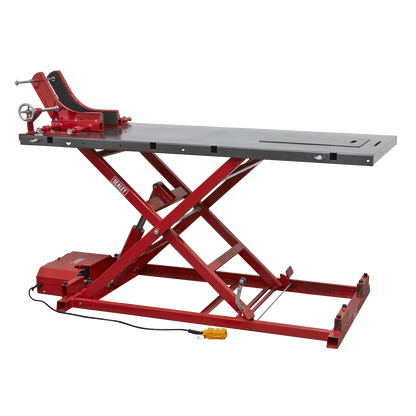 Heavy-Duty Electro/Hydraulic Motorcycle Lift 680kg Capacity