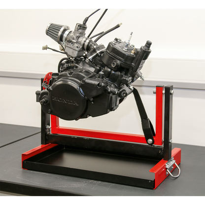 Motorcycle Engine Stand, Single/Twin Cylinder 30kg Capacity
