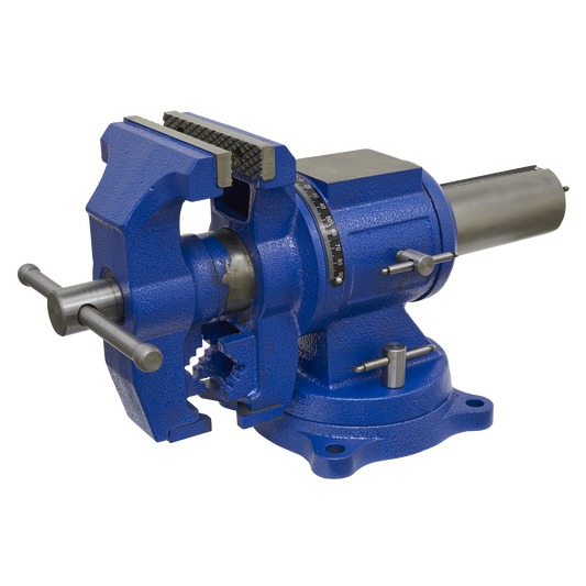 Multifunction Cast Iron Vice with Swivel Base 150mm