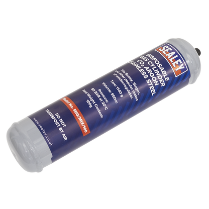 Disposable Carbon Dioxide/Argon Gas Cylinder 100g
