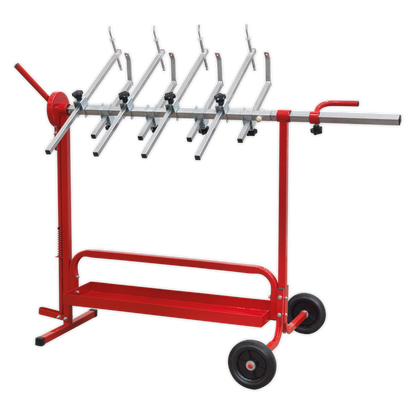 Heavy-Duty Universal Mobile Rotating Panel Stand