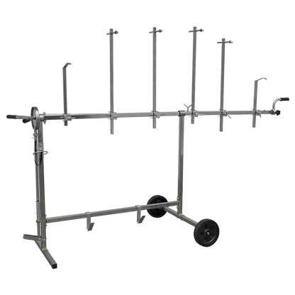 Universal Mobile Rotating Panel Stand