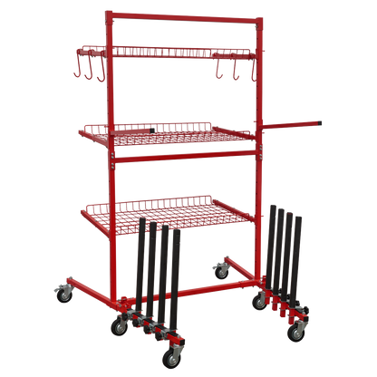 Parts Cart with Panel Train
