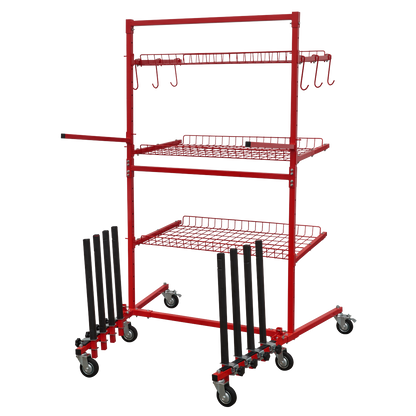 Parts Cart with Panel Train
