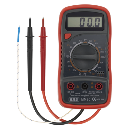 8-Function Digital Multimeter with Thermocouple