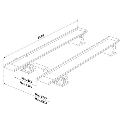 Car Lift/Ramp 3 Tonne
