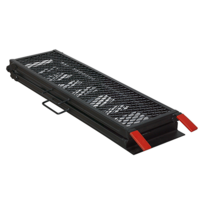 Steel Mesh Folding Loading Ramp 360kg Capacity