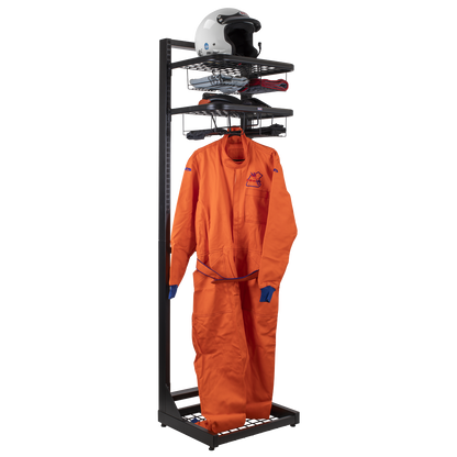 Motorcycle Helmet & Gear Tidy, Freestanding