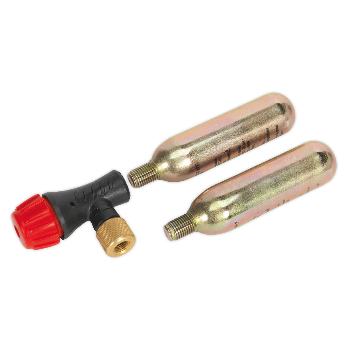 Motorcycle CO2 Emergency Tyre Inflator Kit