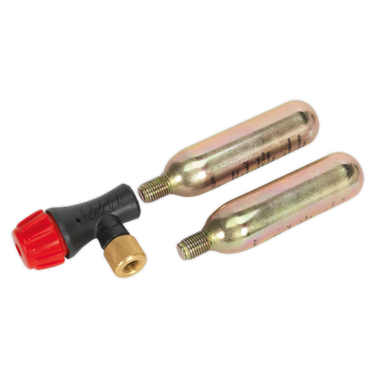 Motorcycle CO2 Emergency Tyre Inflator Kit
