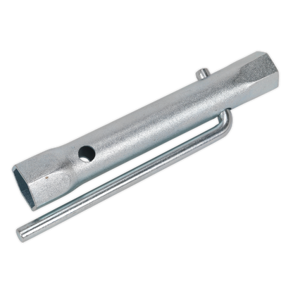 Long Reach Double End Spark Plug Box Spanner with L-Bar