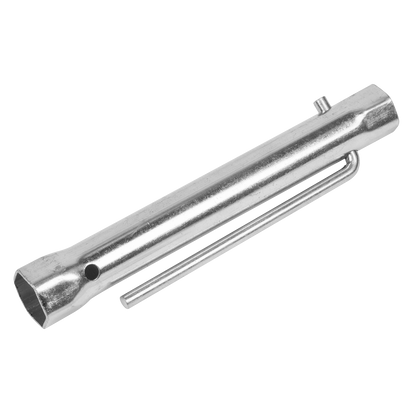 Long Reach Double End Spark Plug Box Spanner with L-Bar