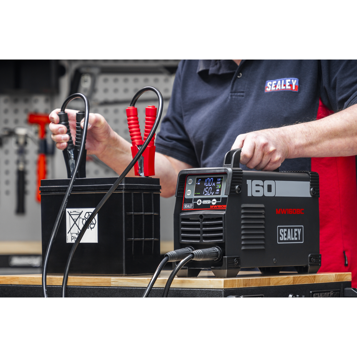 MMA/ARC Inverter Welder 160A & Battery Charger/Starter 200A 230V