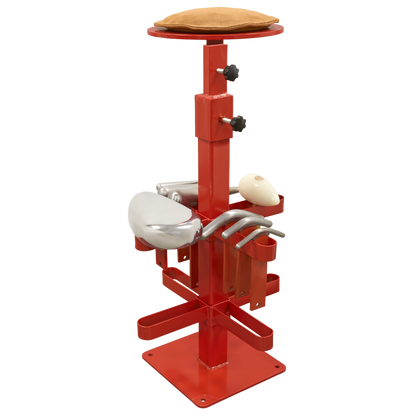 Metal Shaping Station for holding T-Dollies & Sandbags