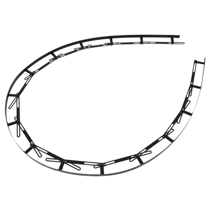 Professional Curve Body Panel Profile Template 2720mm/107"