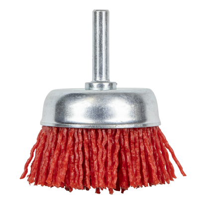Nylon Filament Cup Brush 50mm with 6mm Shaft