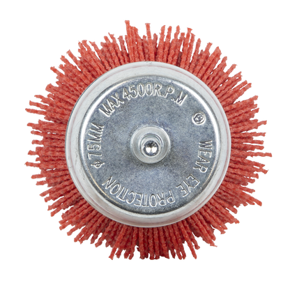 75mm Nylon Filament Cup Brush with 6mm Shaft