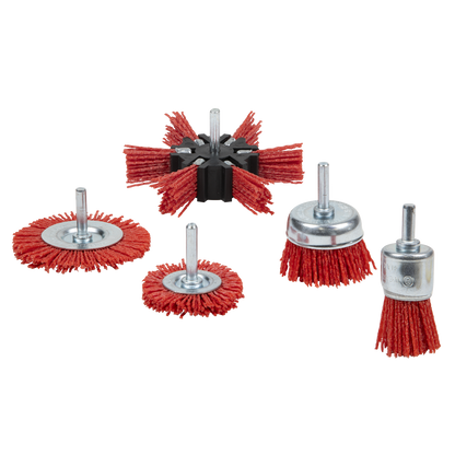 Nylon Filament 5pc Brush Set
