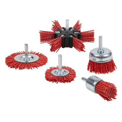 Nylon Filament 5pc Brush Set