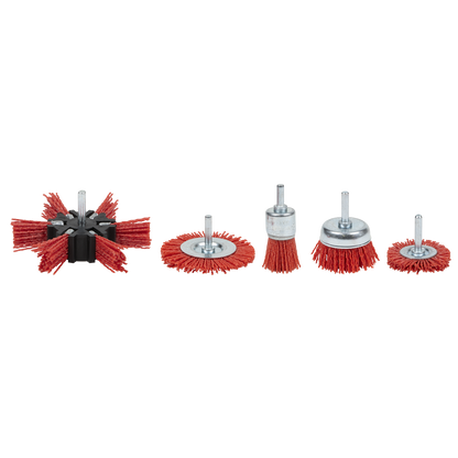 Nylon Filament 5pc Brush Set