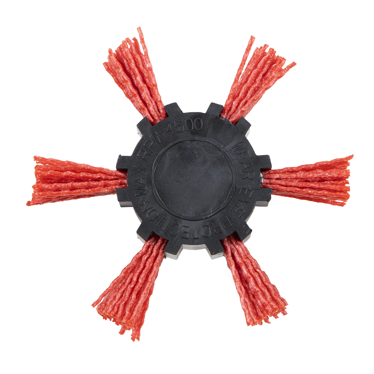 100mm Nylon Filament Strip Brush with 6mm Shaft