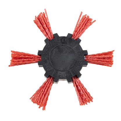 100mm Nylon Filament Strip Brush with 6mm Shaft