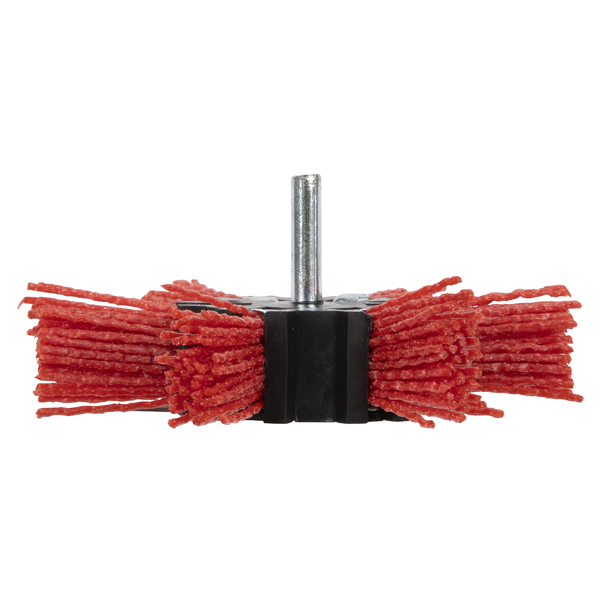 100mm Nylon Filament Strip Brush with 6mm Shaft
