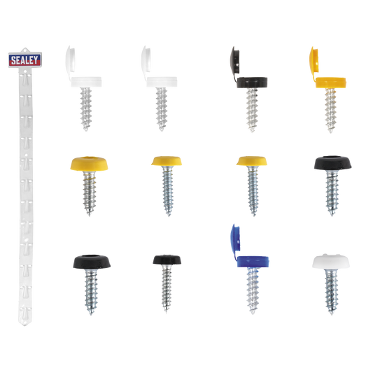 Clip Strip Deal - Mixed Numberplate Screws