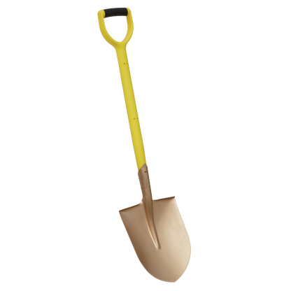 Premier Non-Sparking Round Point Shovel 240 x 420 x 990mm