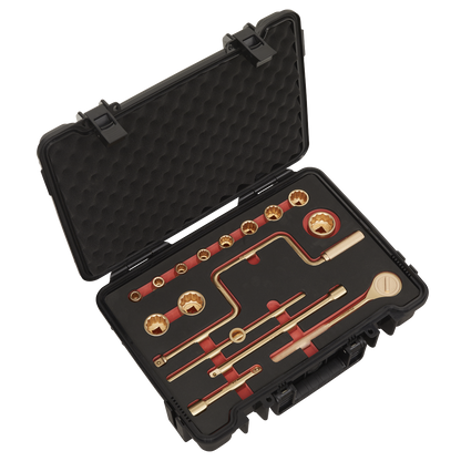 Premier Non-Sparking Socket Set 1/2"Sq Drive 17pc