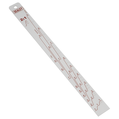 Aluminium Paint Measuring Stick 2:1/4:1