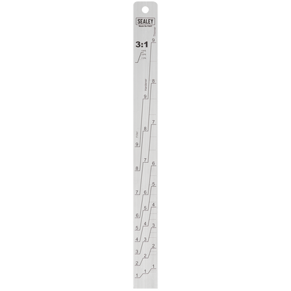 Aluminium Paint Measuring Stick 1:1/3:1