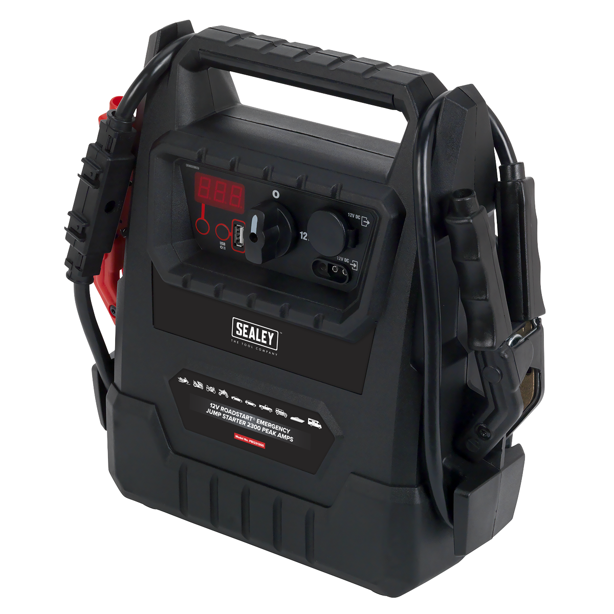 12V RoadStart® Emergency Jump Starter 2300 Peak Amps - DEKRA Approved