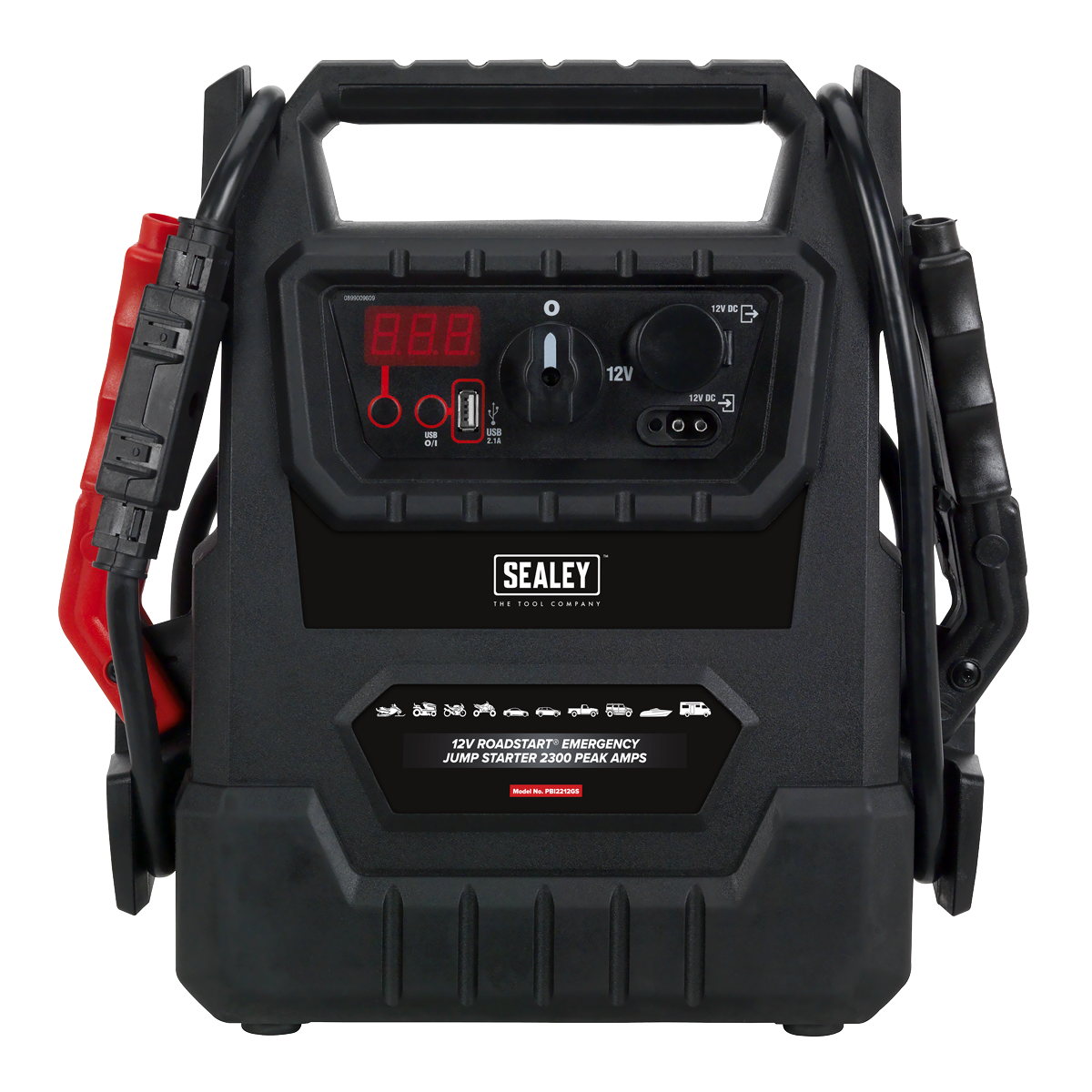 12V RoadStart® Emergency Jump Starter 2300 Peak Amps - DEKRA Approved