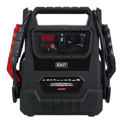 12V RoadStart® Emergency Jump Starter 2300 Peak Amps - DEKRA Approved