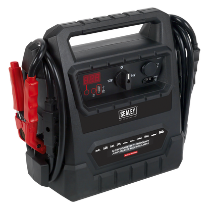 12/24V RoadStart® Emergency Jump Starter 4600 Peak Amps - DEKRA Approved