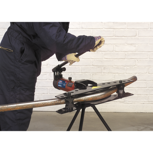Industrial Hydraulic Pipe Bender with Stand
