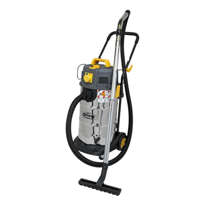 M Class Dust-Free Vacuum Cleaner Wet & Dry Stainless Steel Drum 38L 1100W/110V